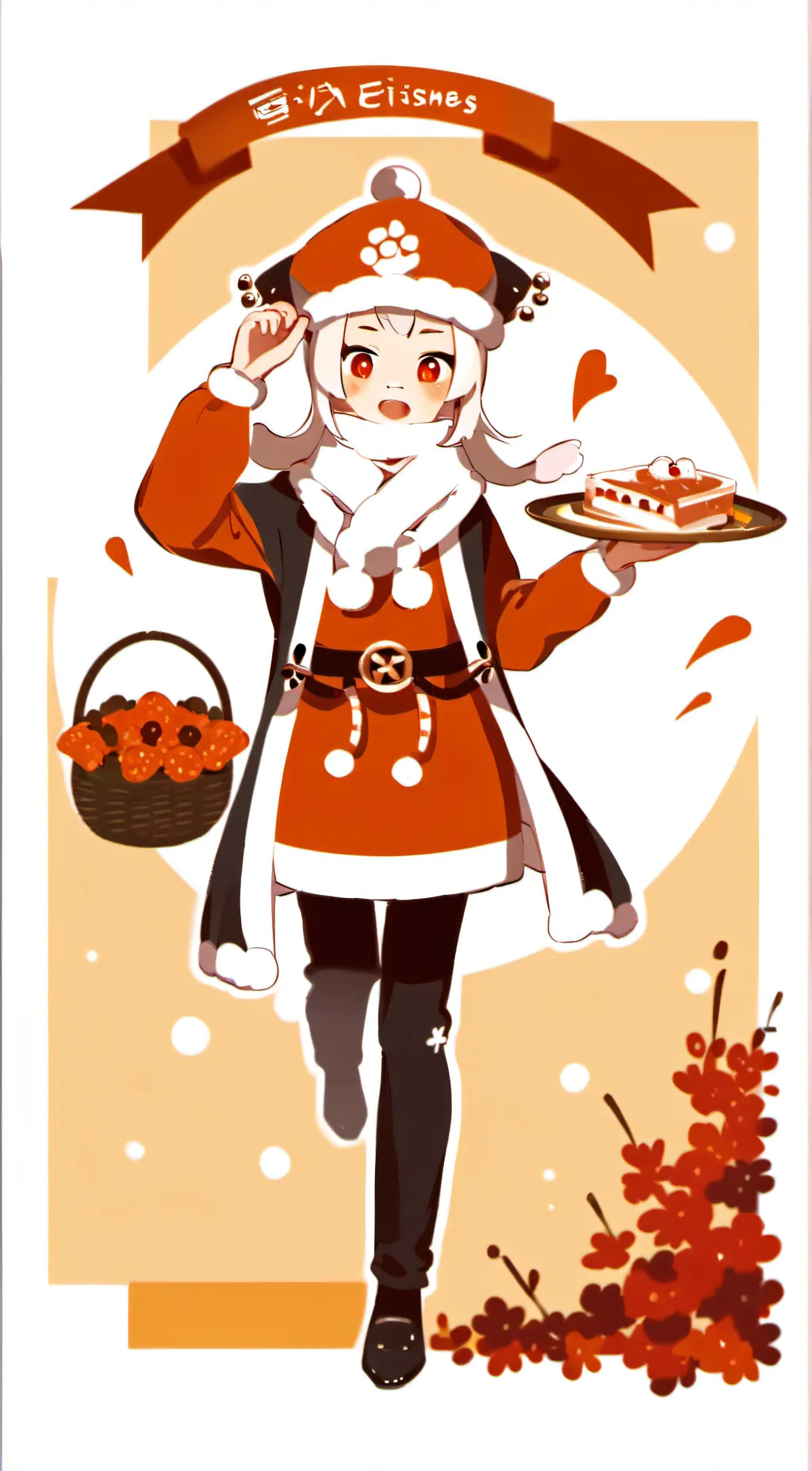 ai character: foxy background