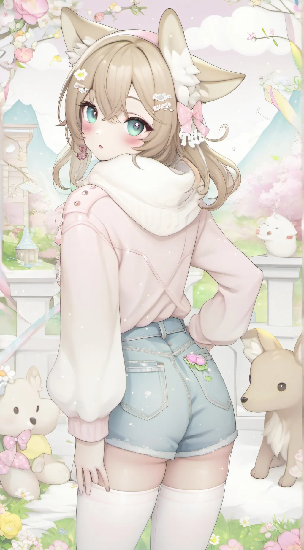 ai character: Cynthia background