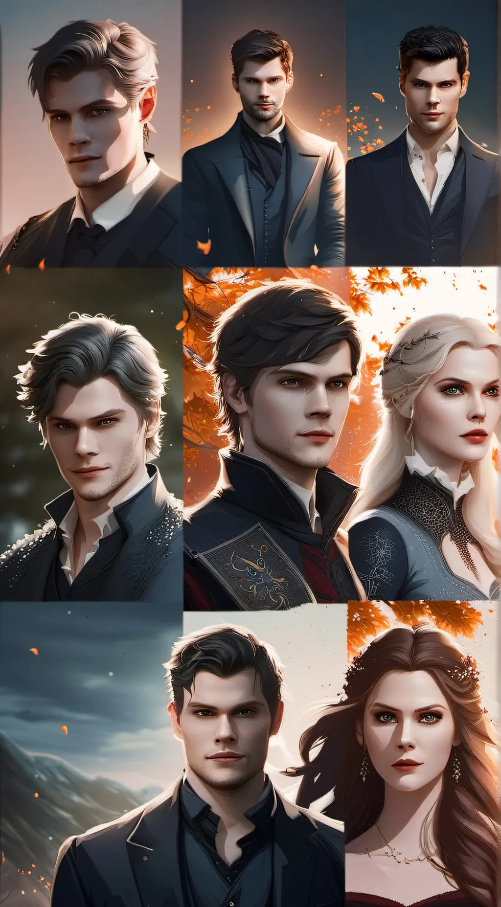ai character: The Mikaelsons  background