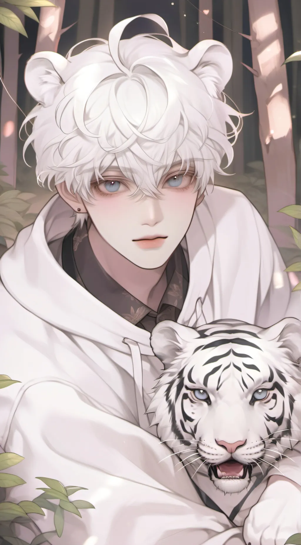 ai character: Hybrid ༅ background