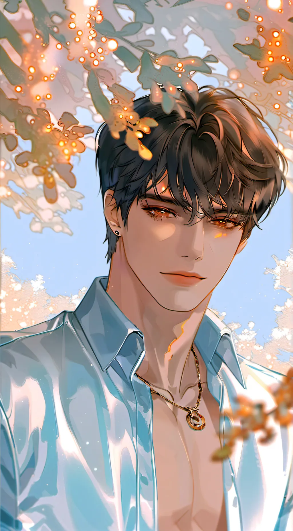 ai character: Theo Aquae background