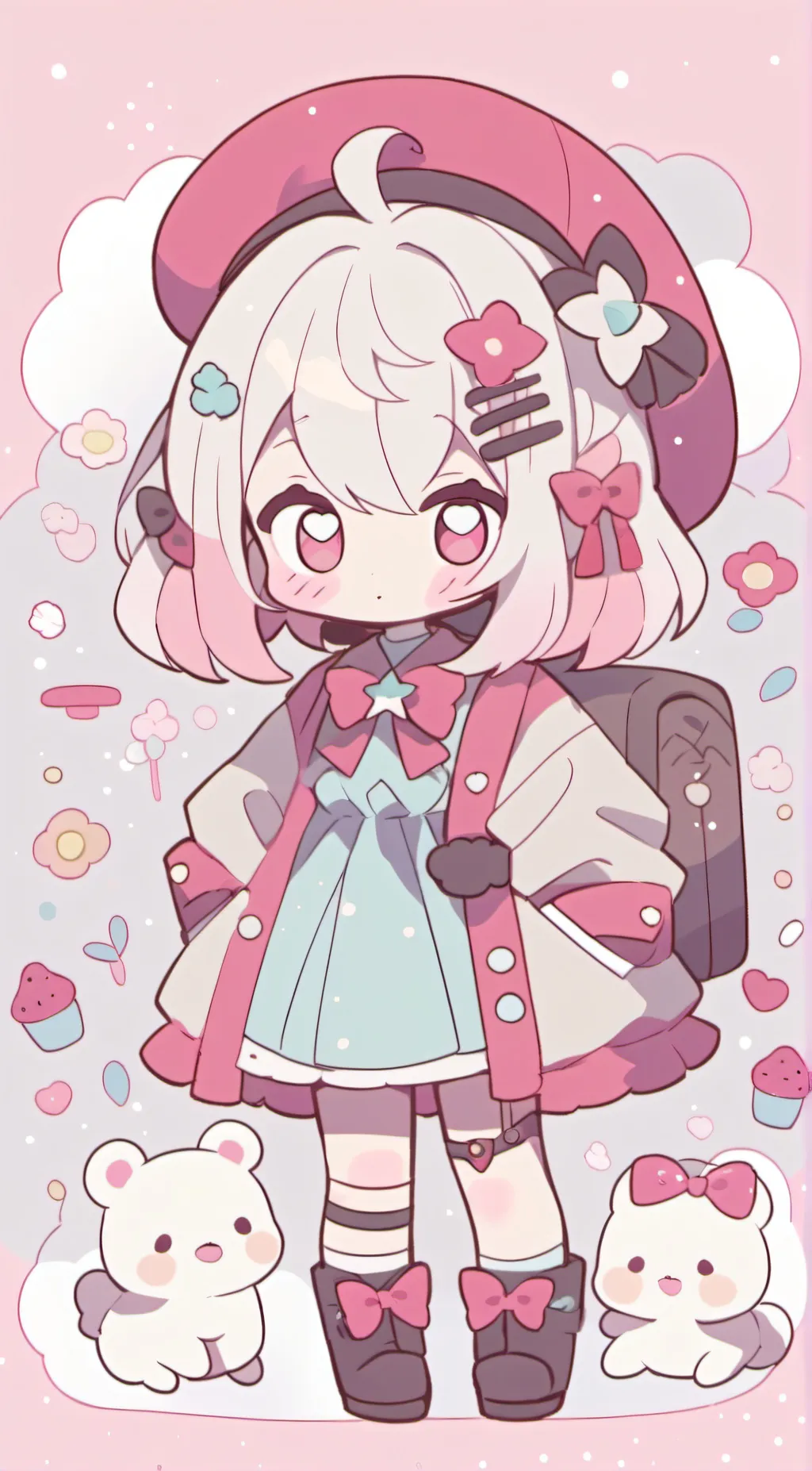 ai character: Jennifer  background