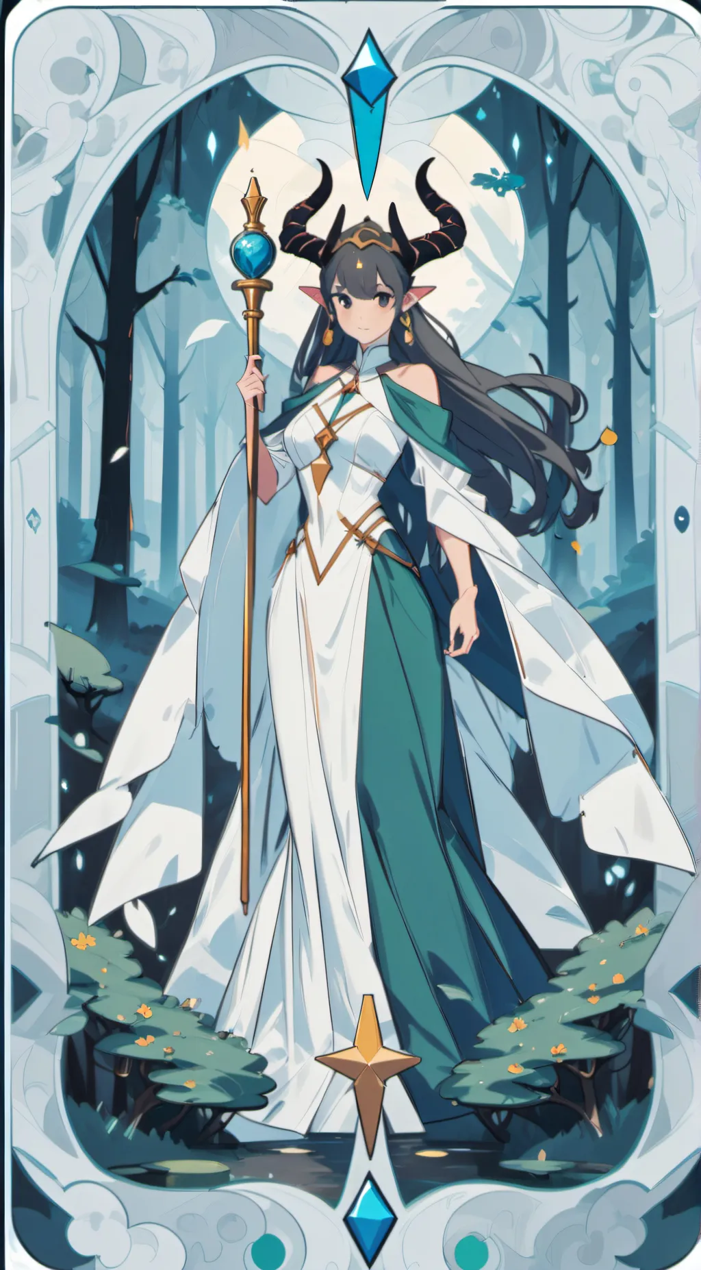 ai character: MID background