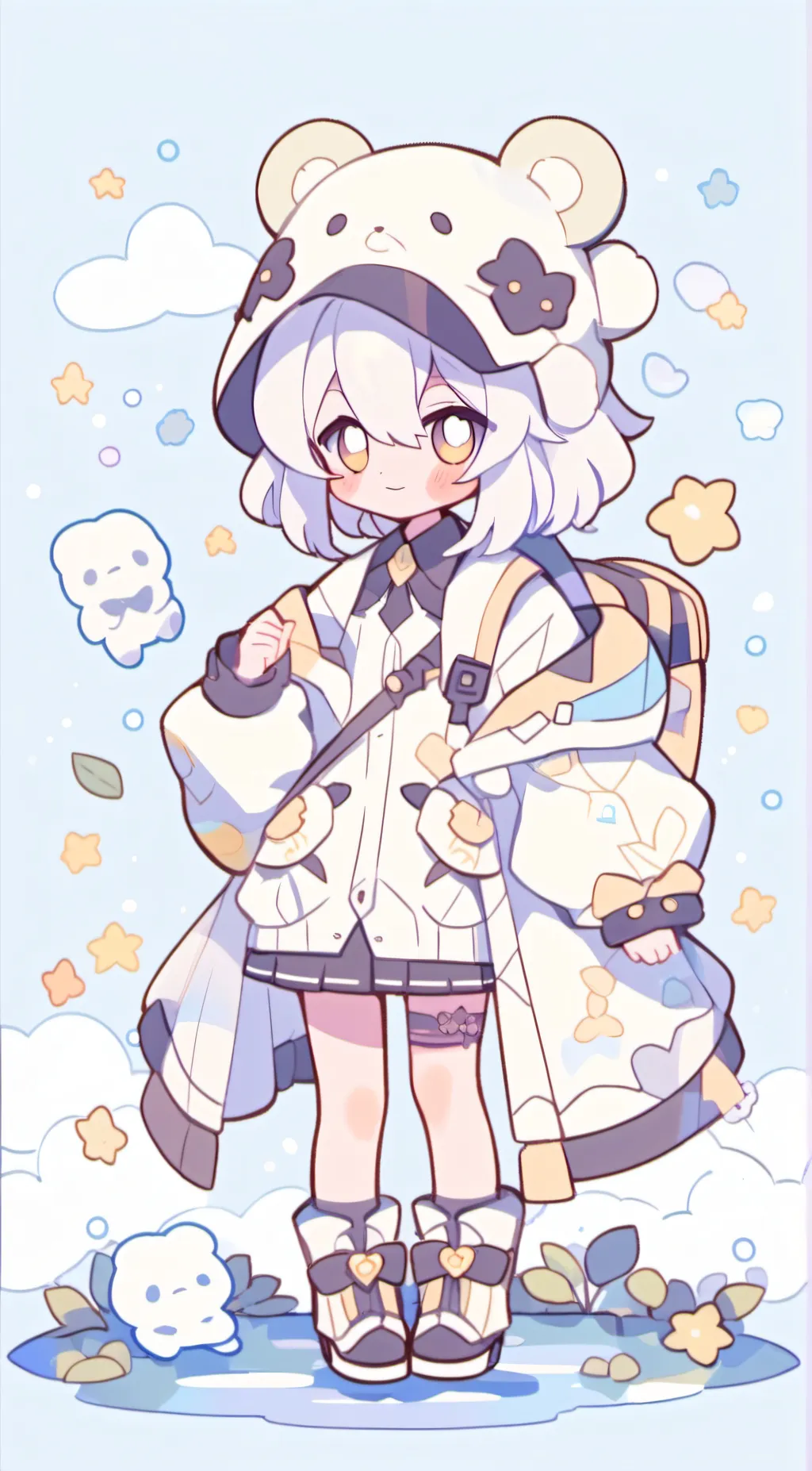 ai character: your baby background