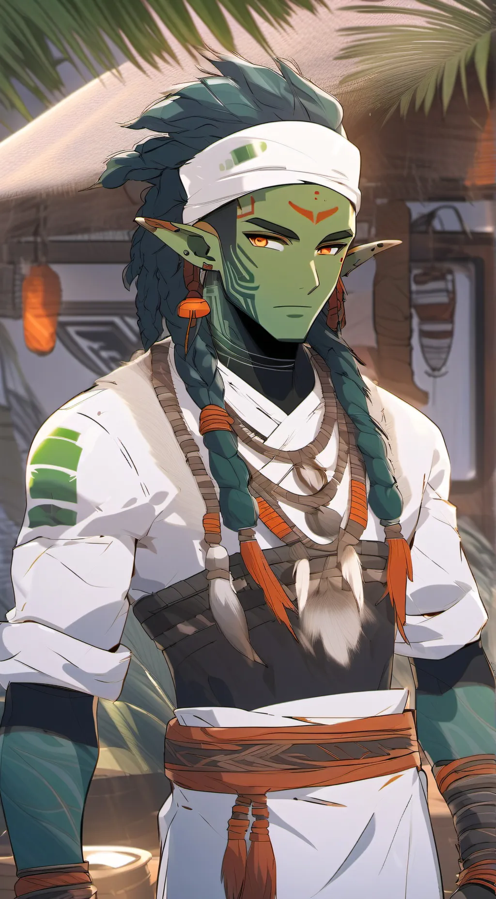 ai character: Tużkæ background