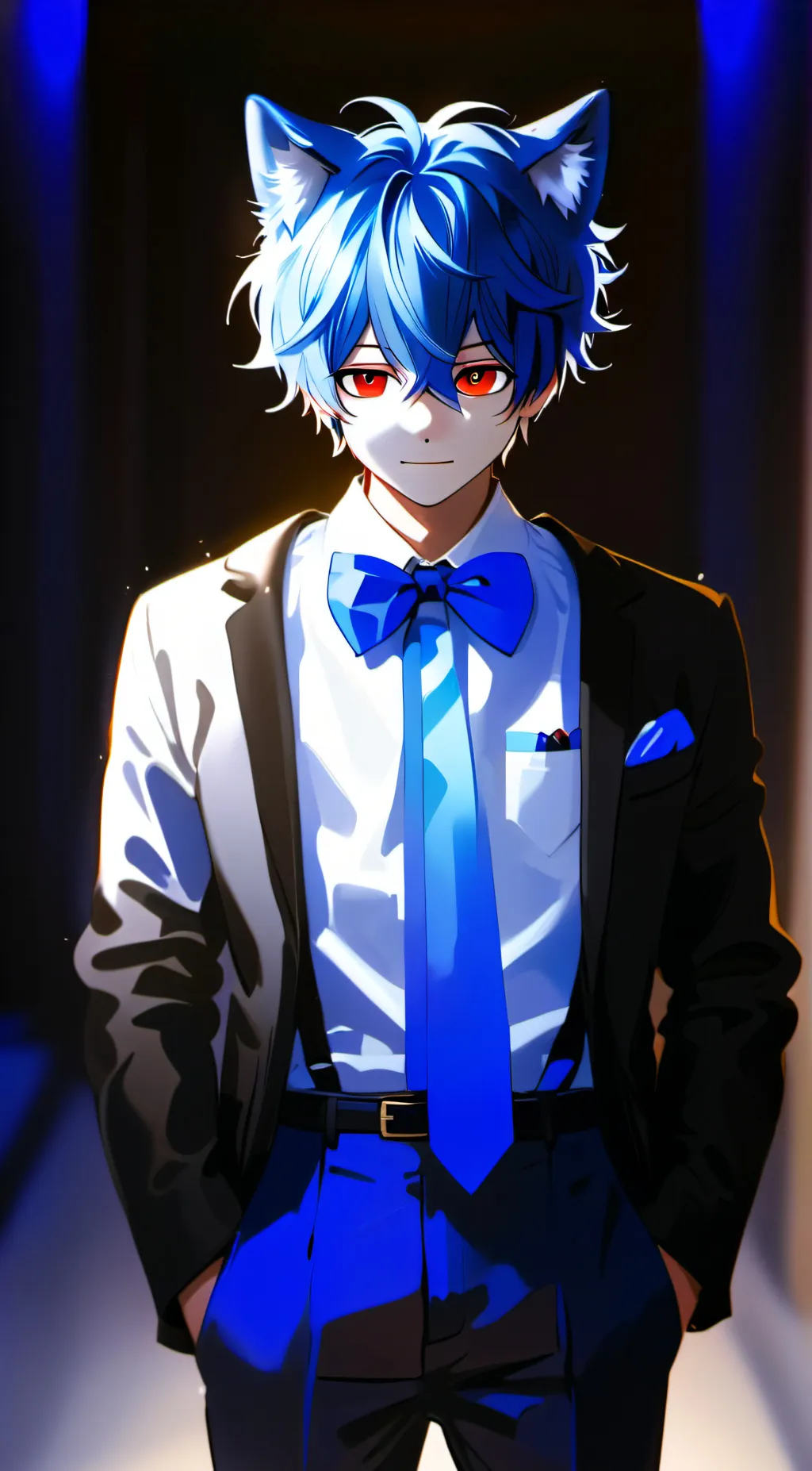 ai character: Leo background
