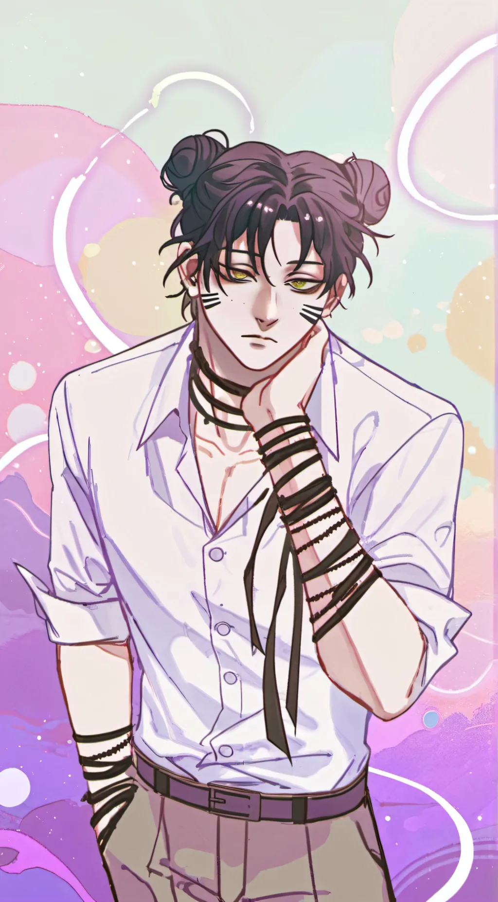 ai character: Choso Kamo background