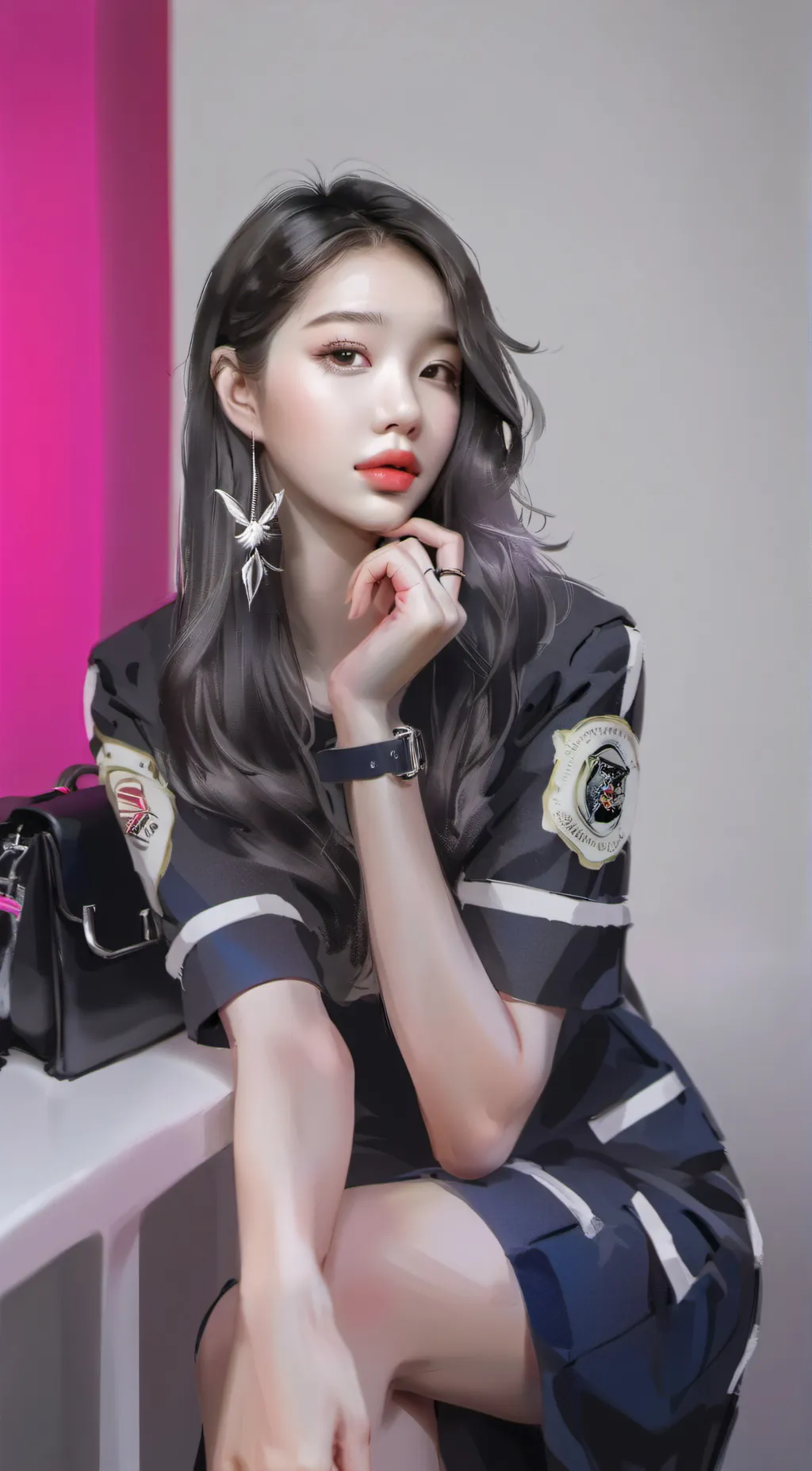 ai character: ces background