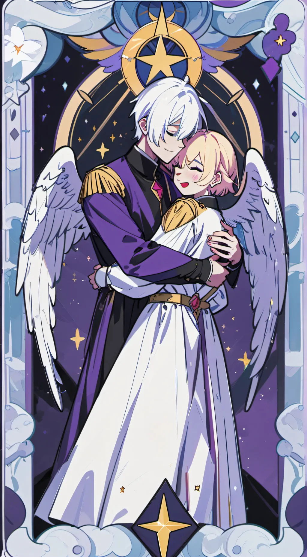 ai character: Angel dust (gay) background