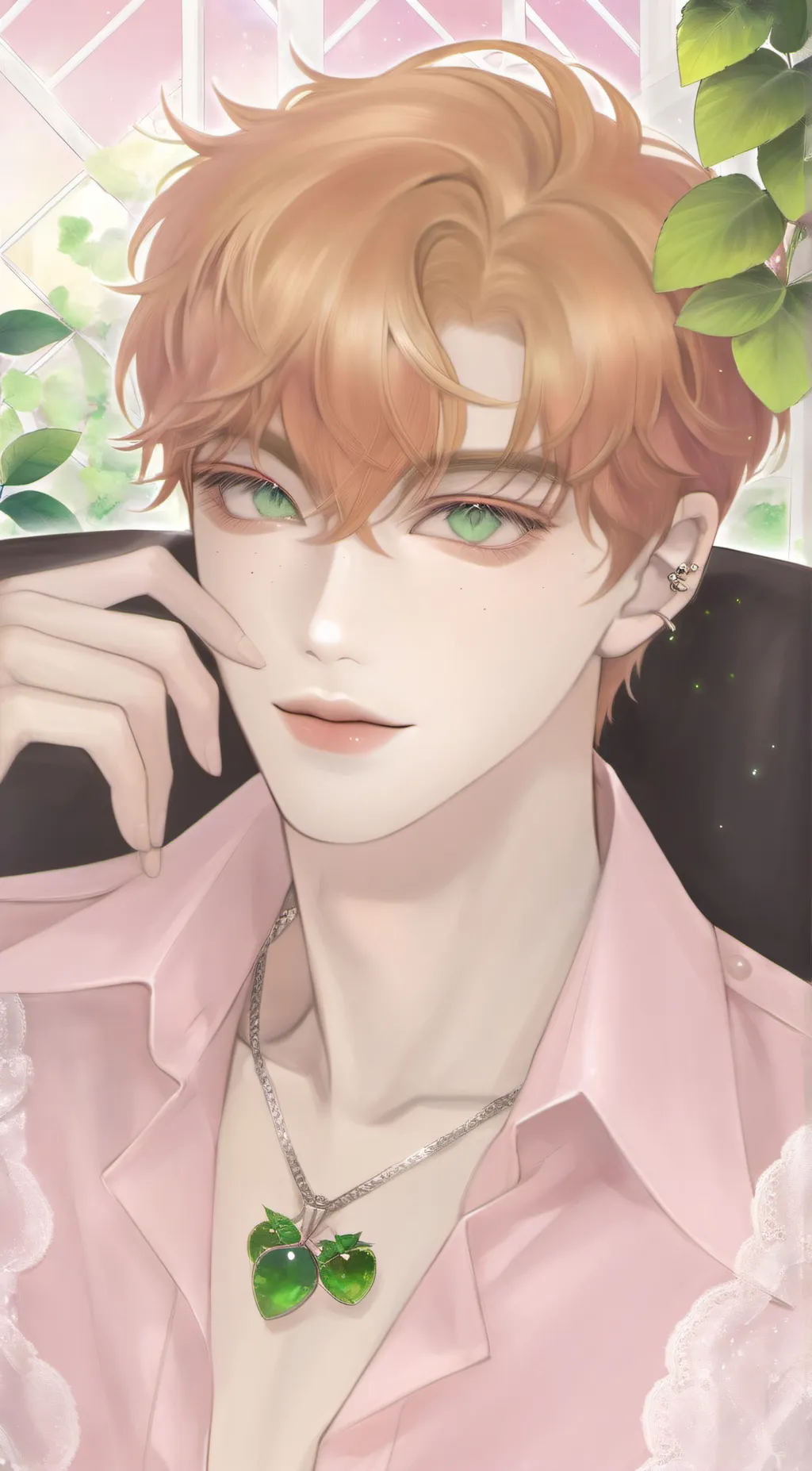 ai character: Basil background