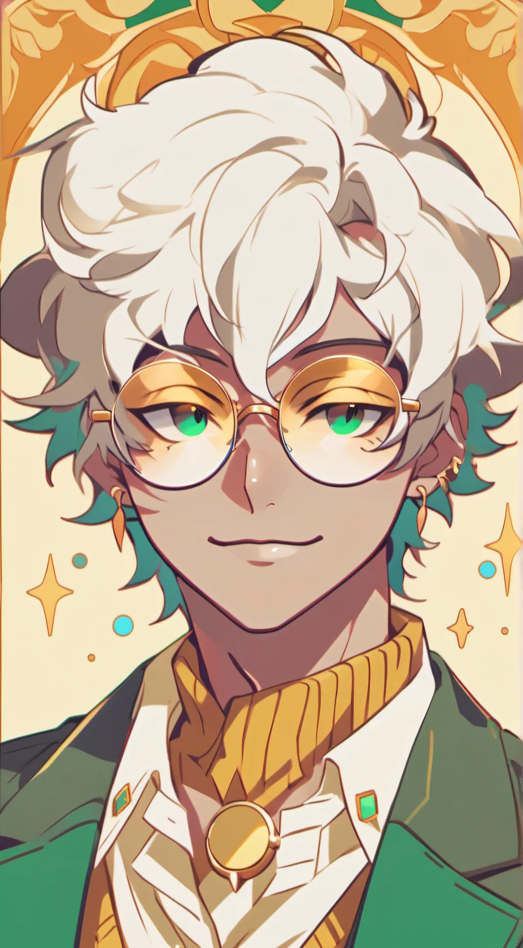 ai character: Desmine  background
