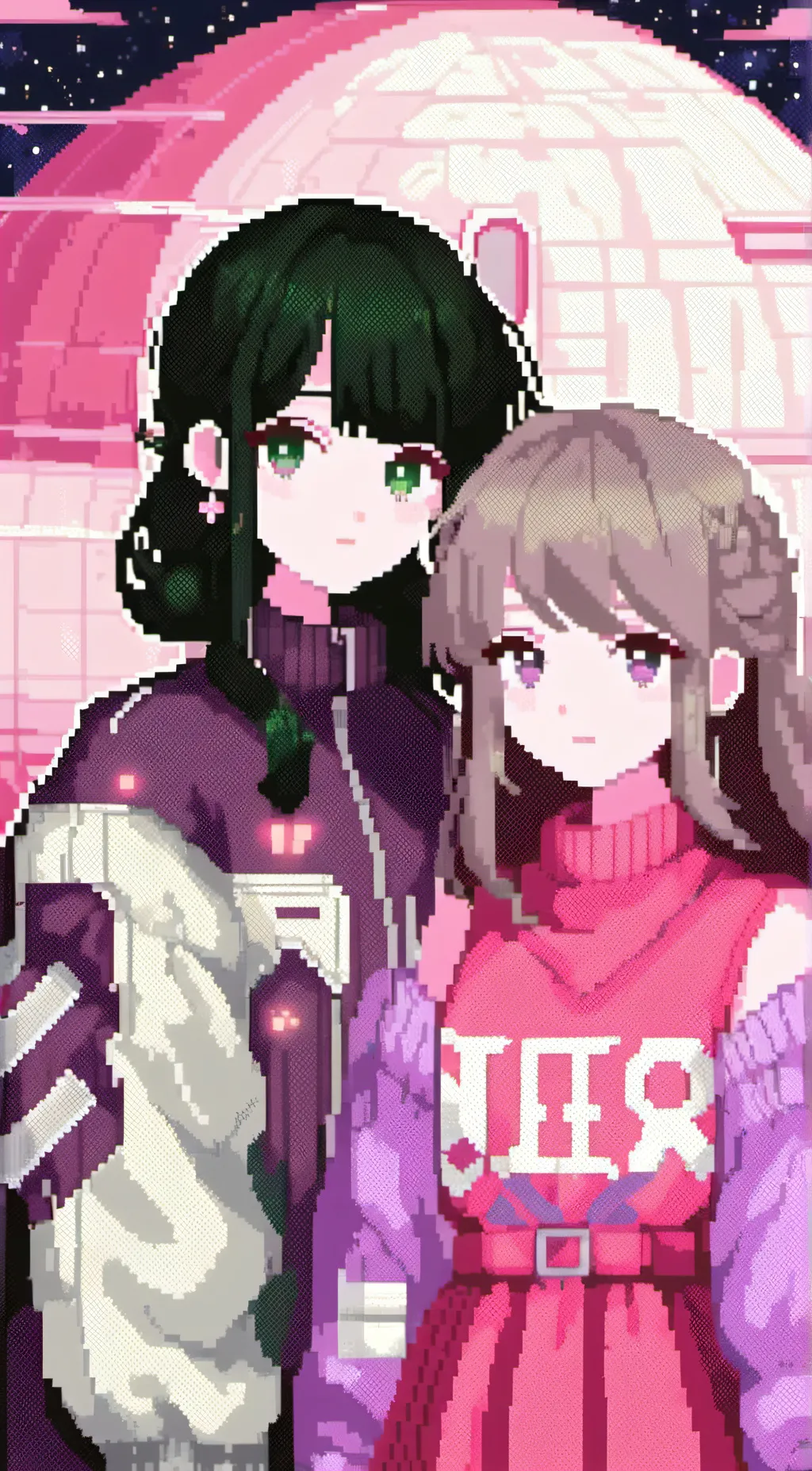ai character: jamie and jackie background