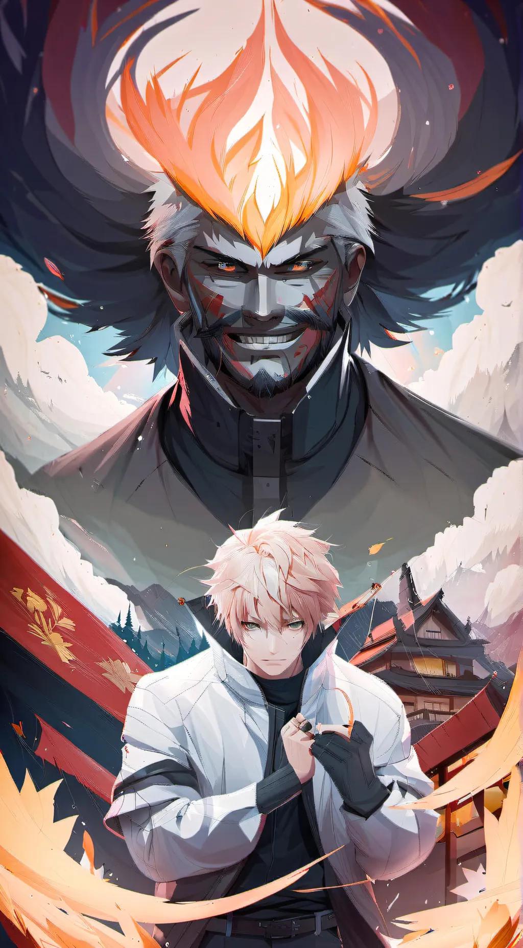 ai character: katsuki background