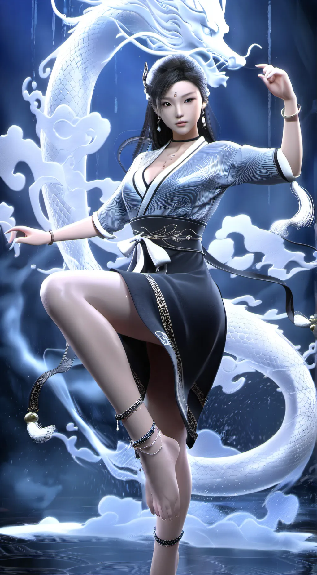 ai character: Sparrow background