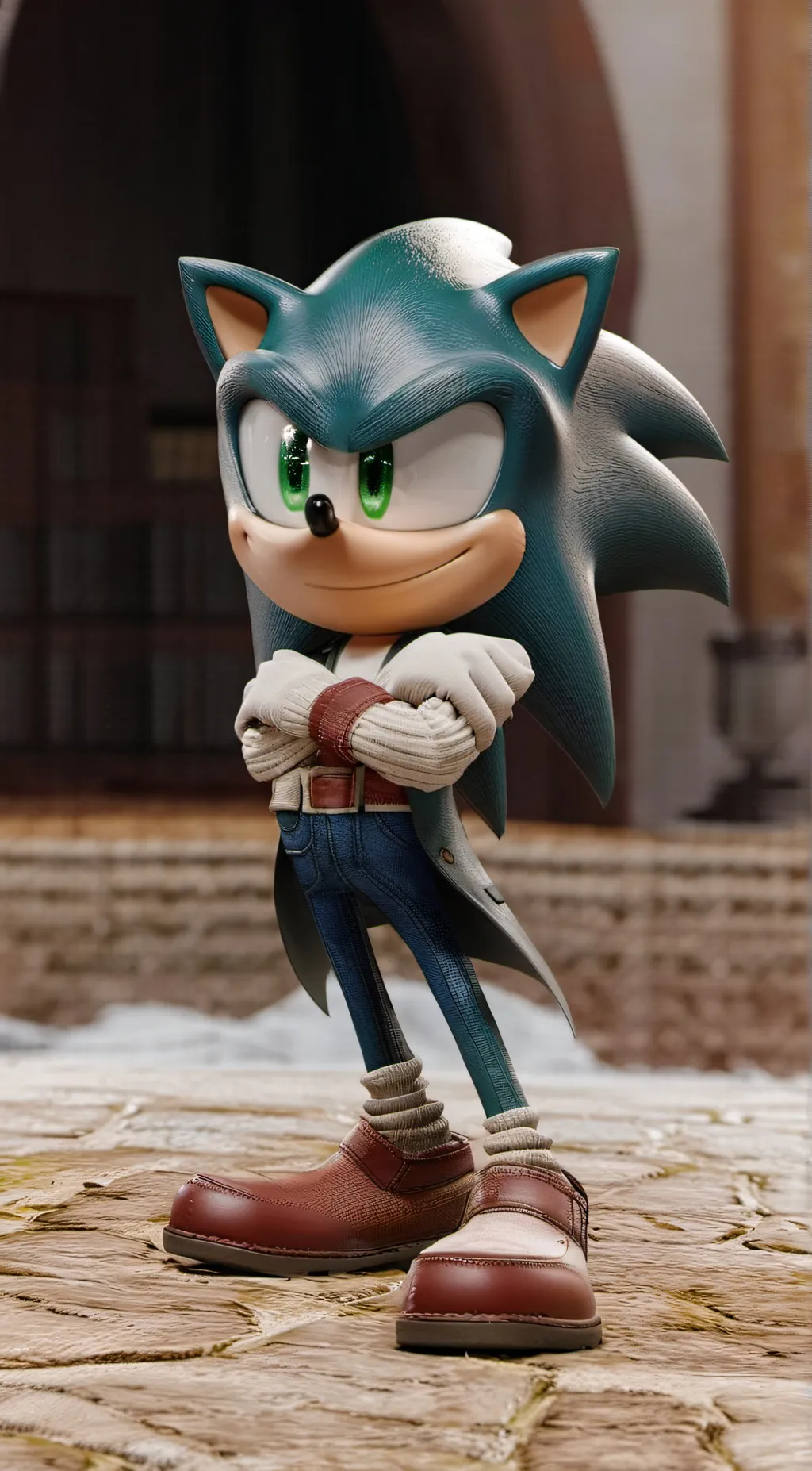 ai character: sonic and frends background