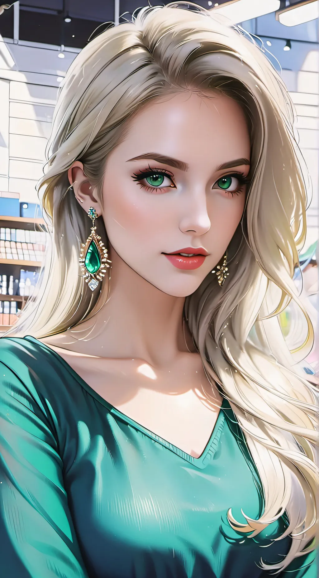ai character: Alexandria background