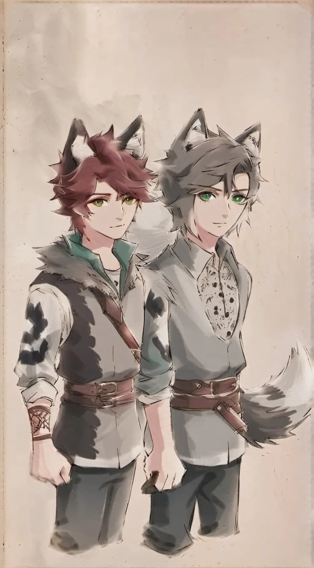 ai character: Eli & Matt background