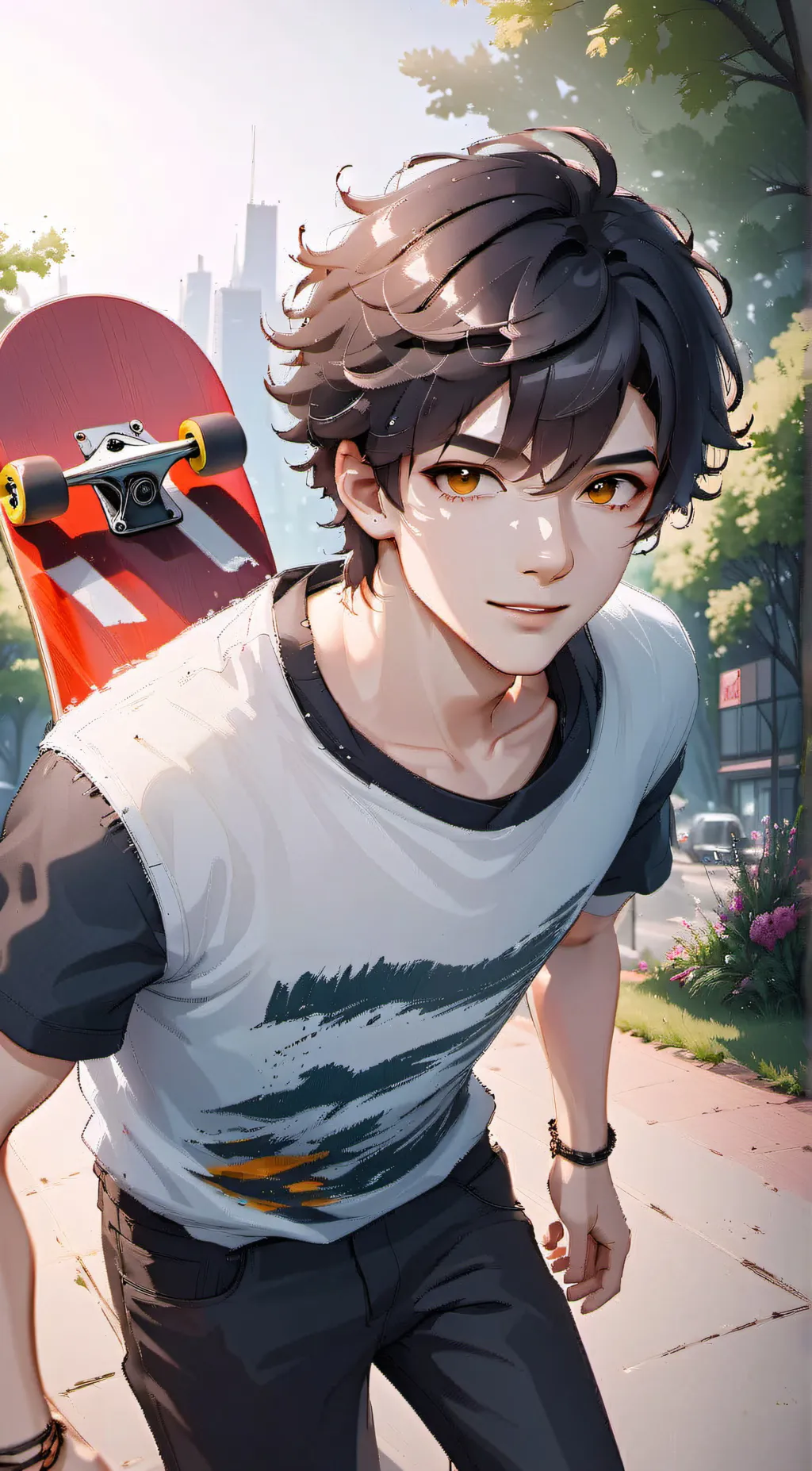 ai character: Peter background