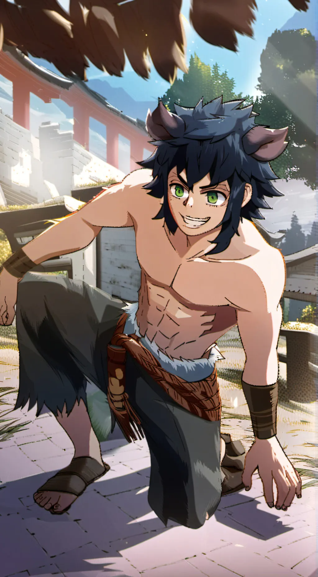 ai character: Inoskue  background