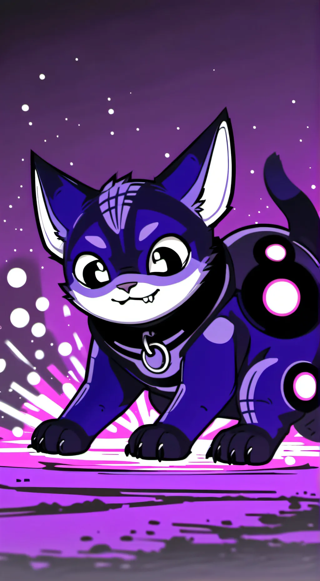ai character: catnap background