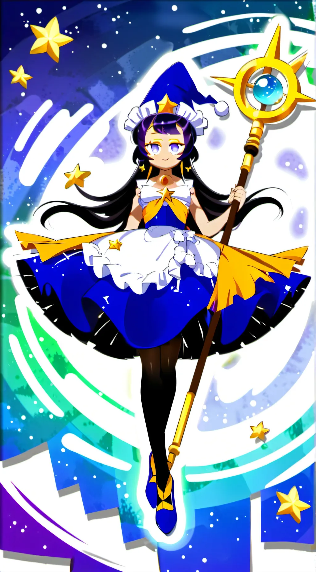 ai character: Moonlight Cookie background