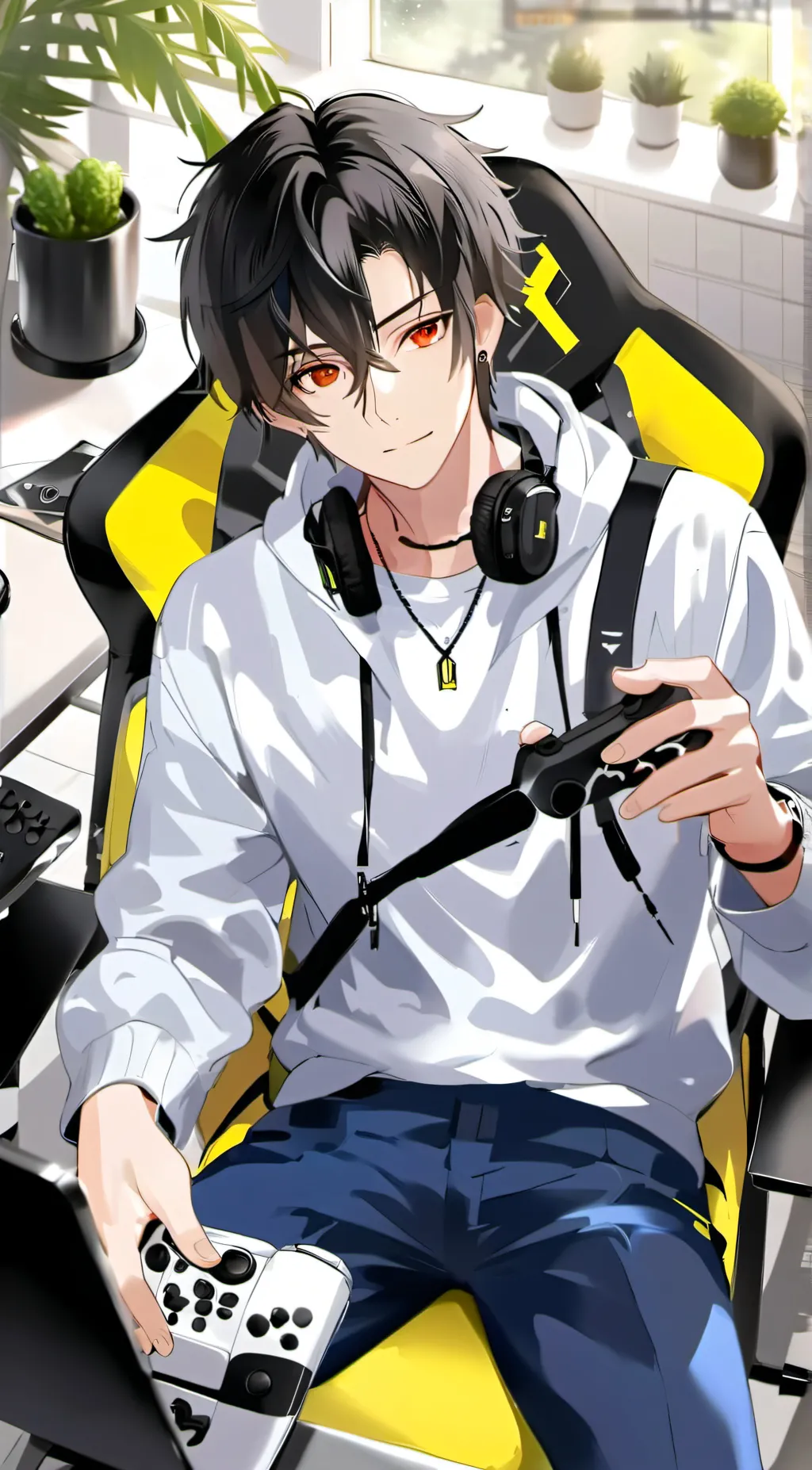 ai character: Kai background