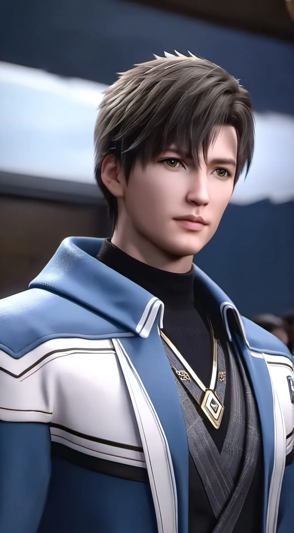 ai character: Sky background
