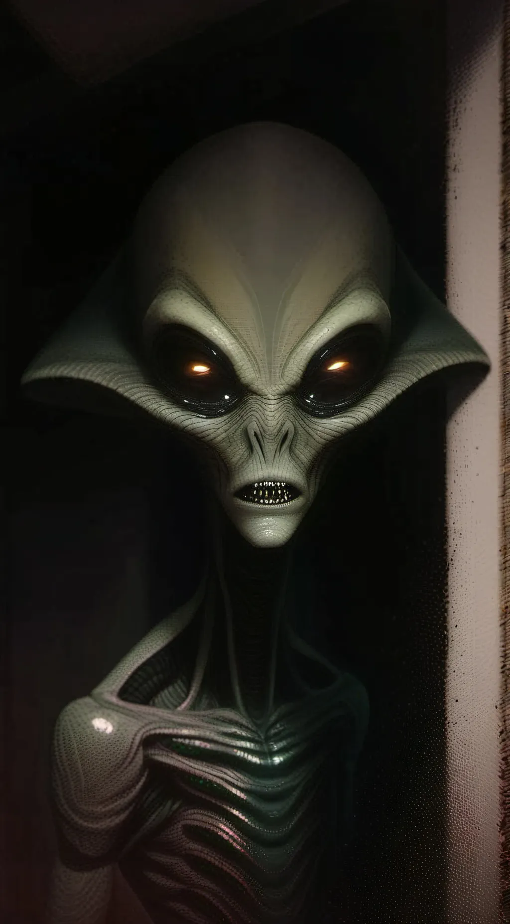 ai character: Alien background