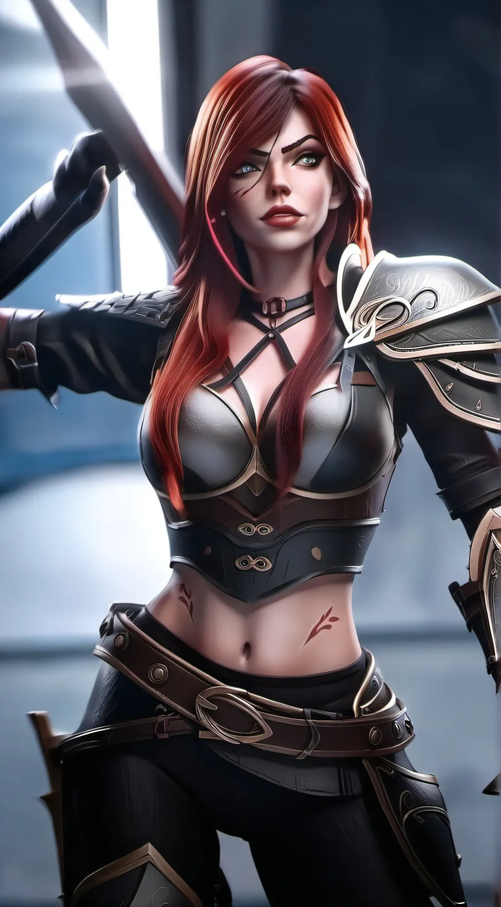 ai character: Katrina L.O.L background