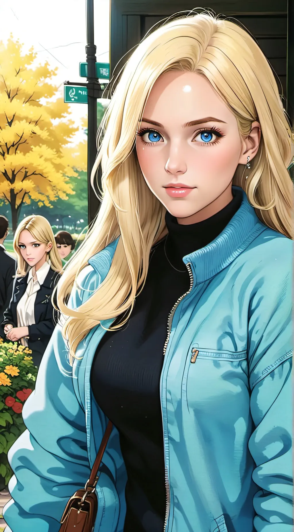 ai character: Zelda  background