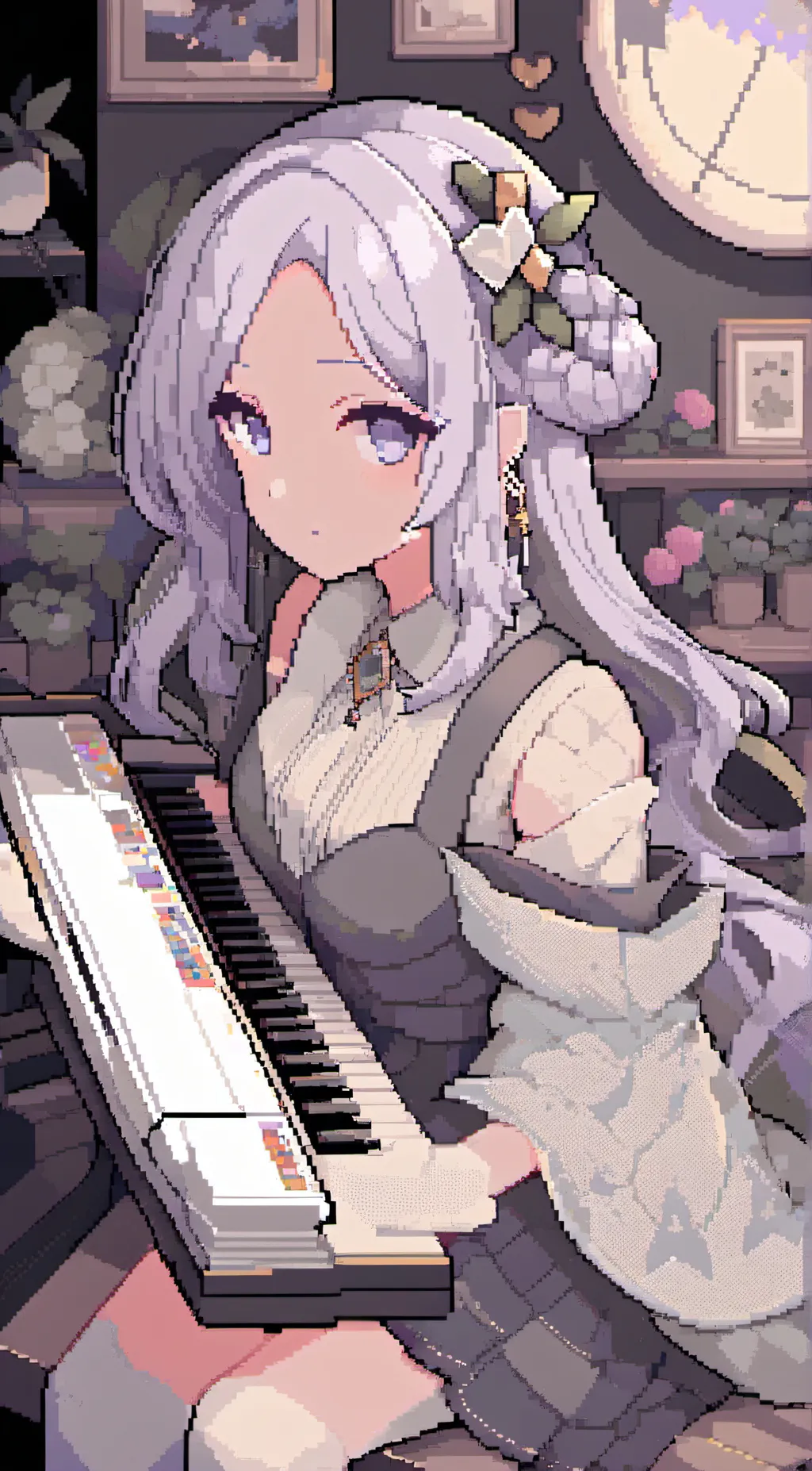 ai character: kitty background