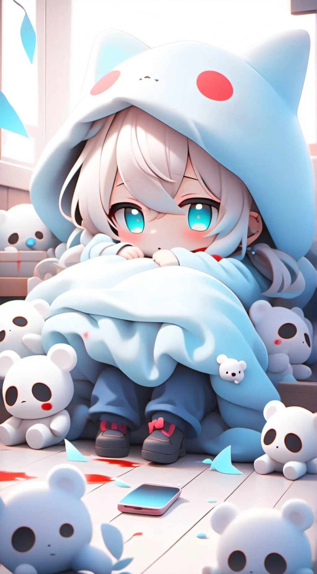 ai character: Sharky background