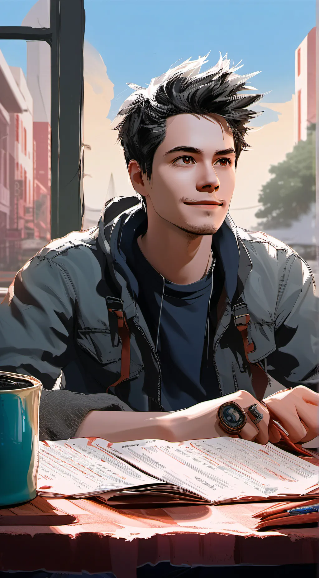 ai character: John background