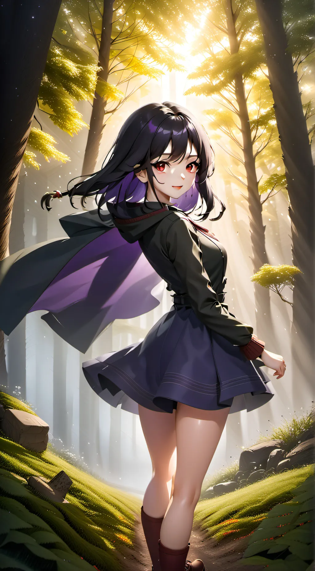 ai character: Rose Raith background