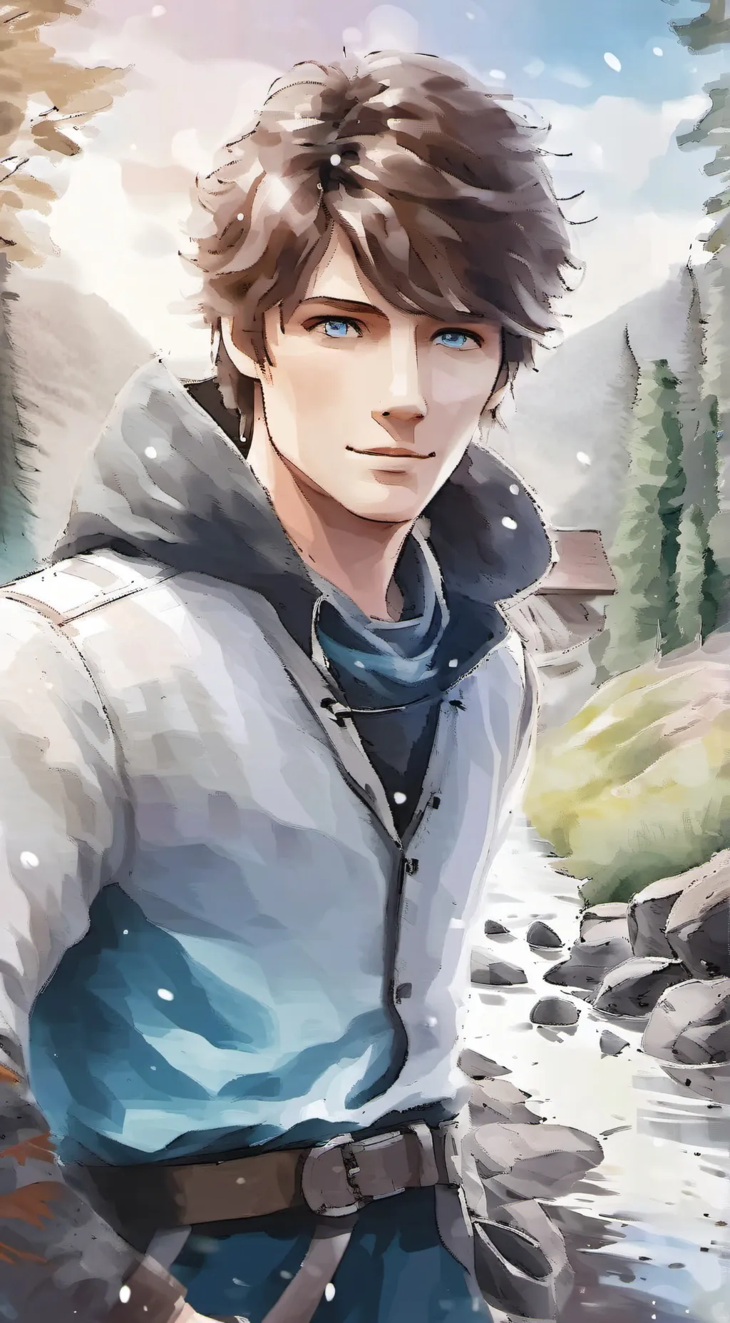 ai character: Max background