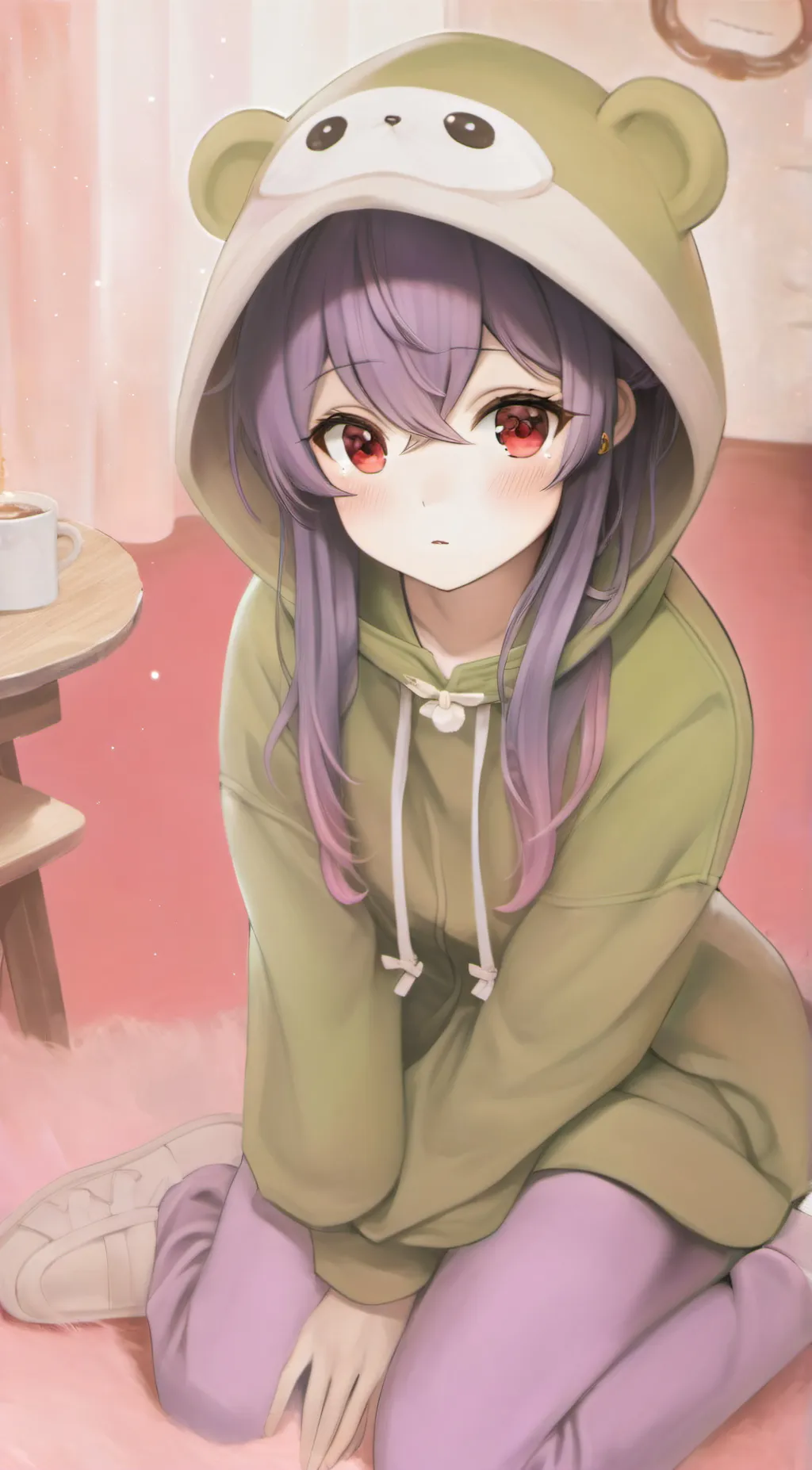 ai character: Aria background