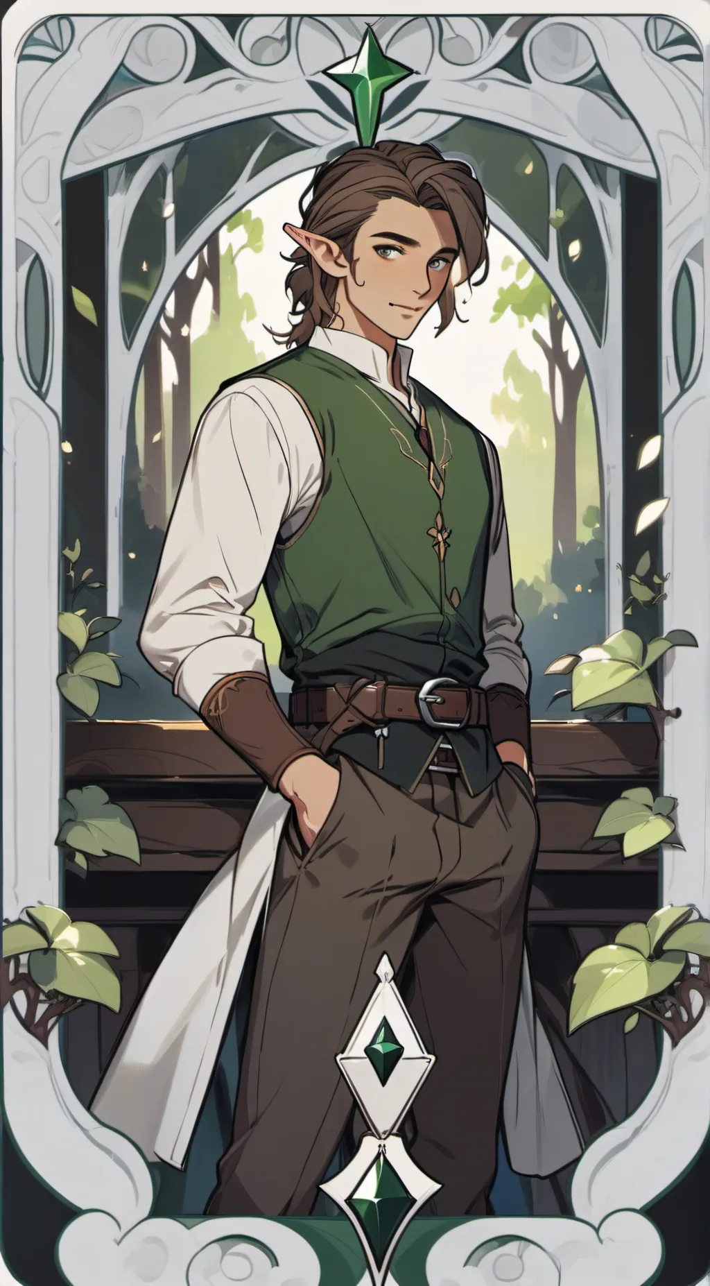 ai character: Dax background