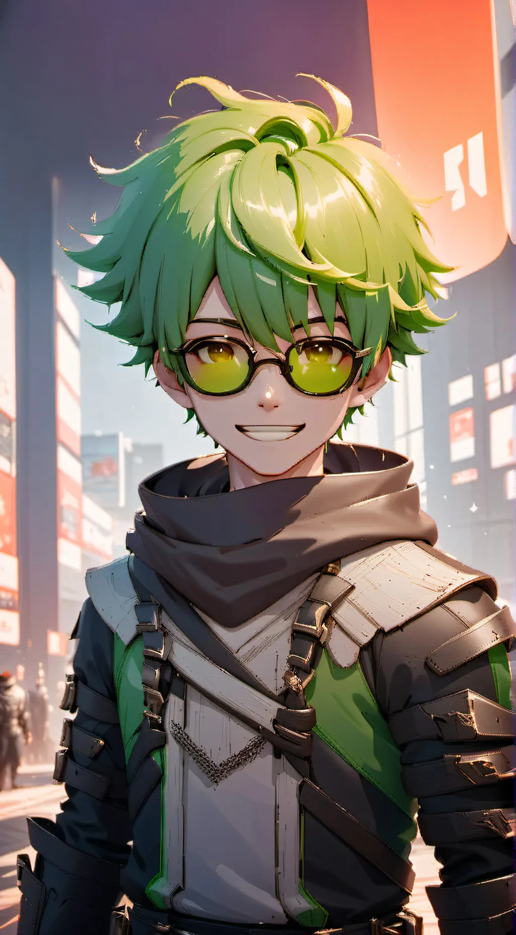 ai character: PK XD journey background