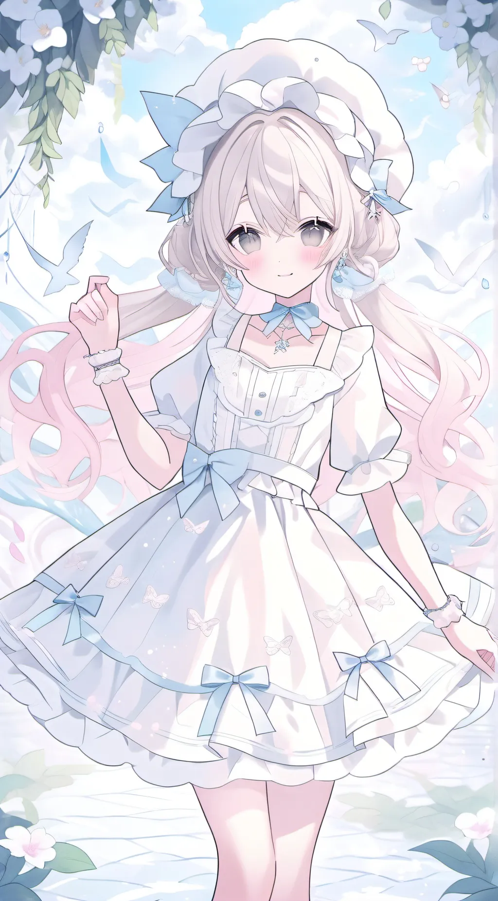 ai character: 𝓵𝓪𝓾𝓻𝓪 background