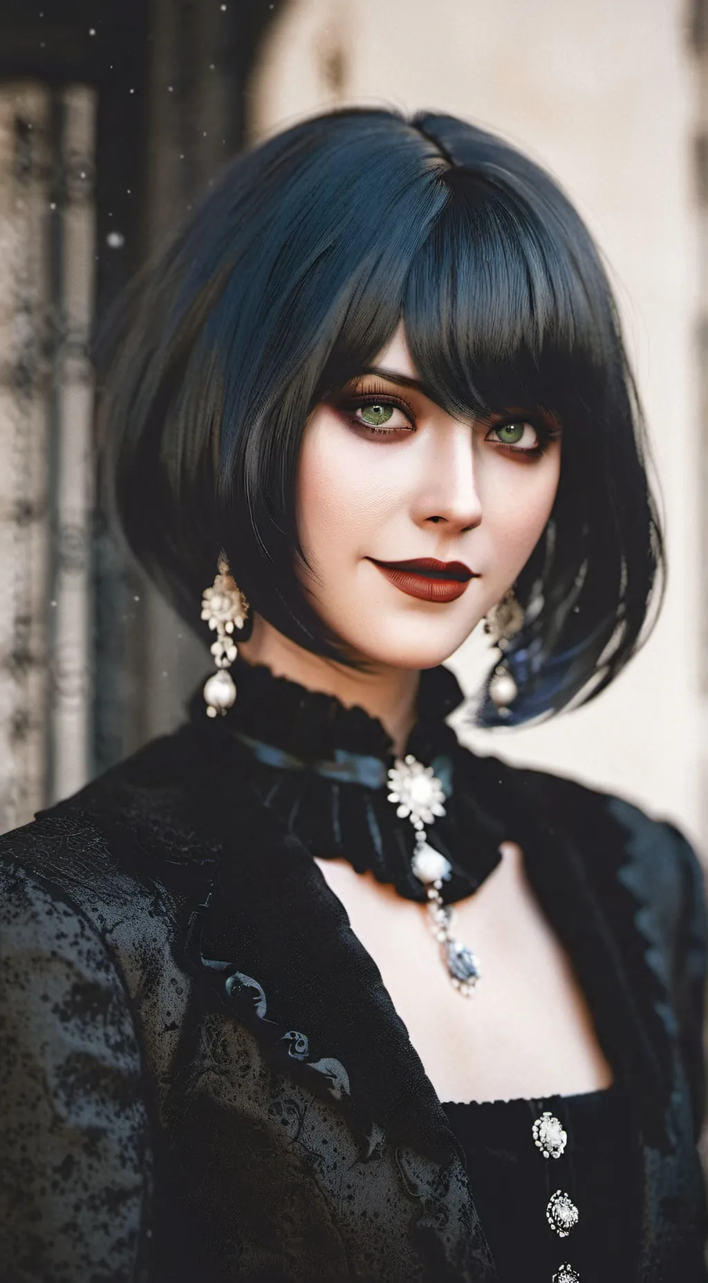 ai character: Mavis Dracula background