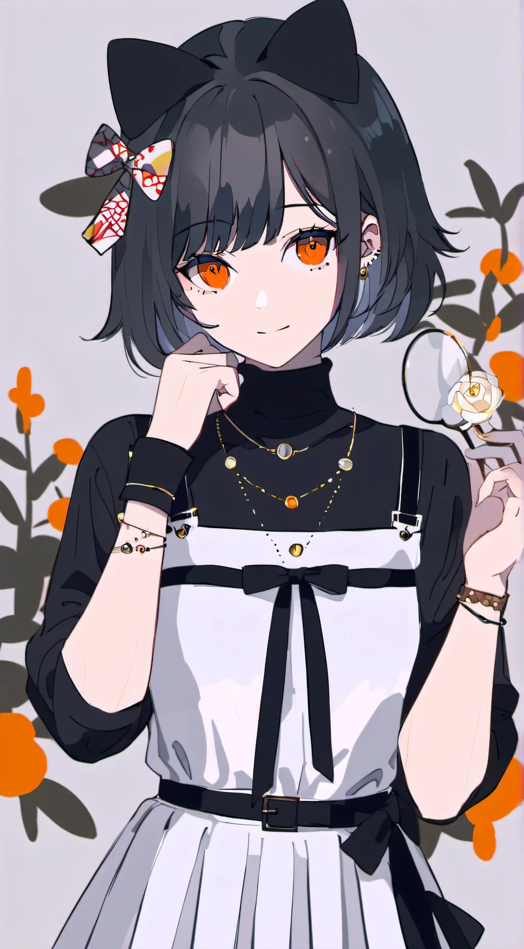 ai character: Easel background