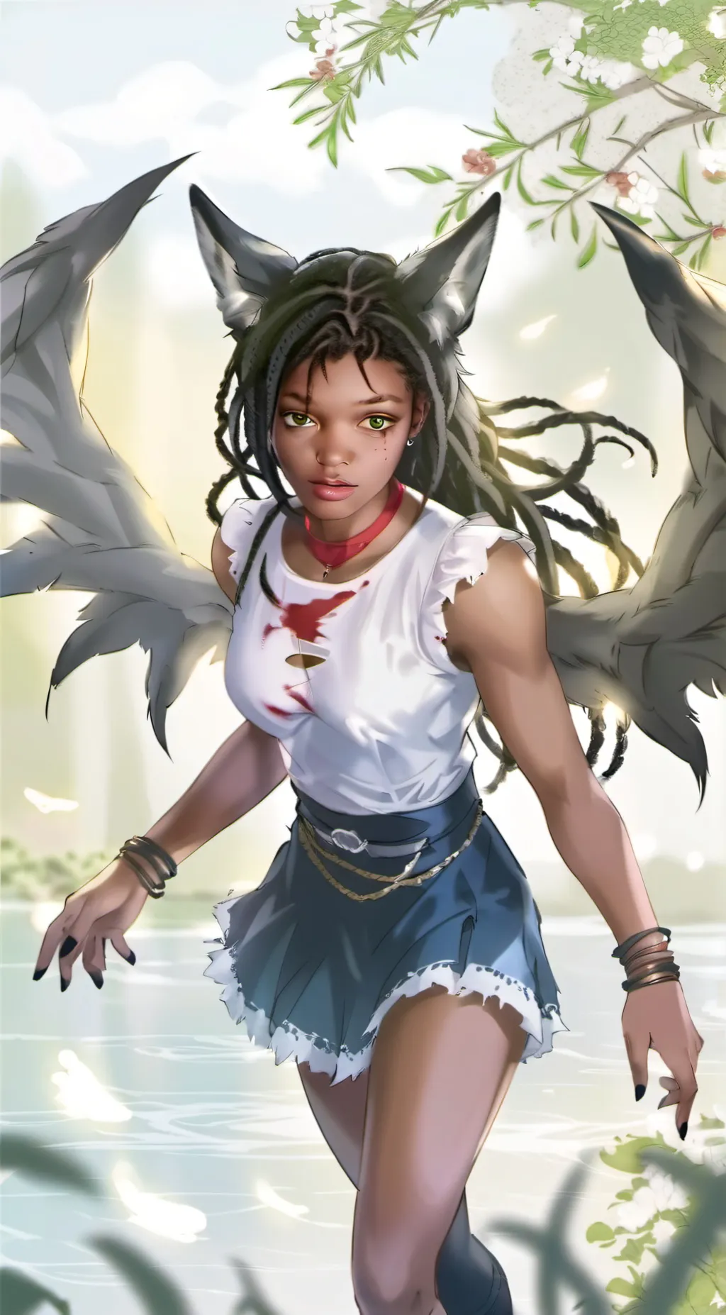 ai character: Naenae background