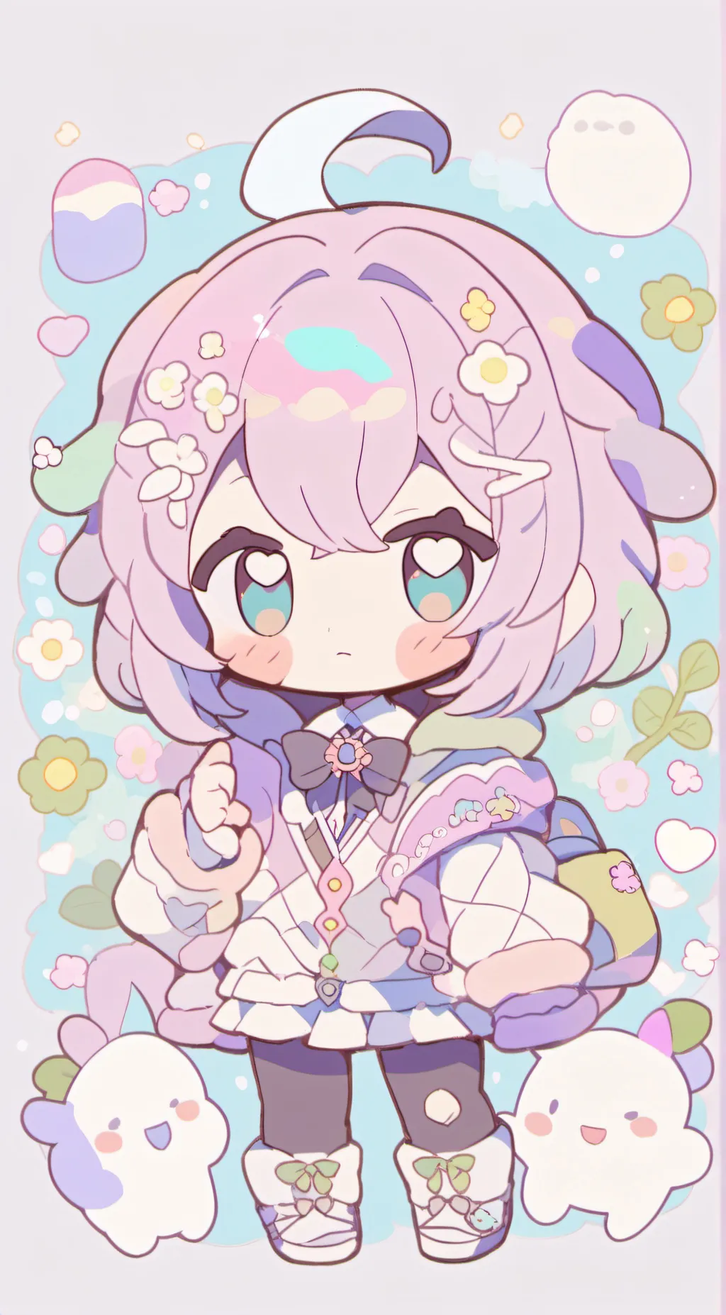 ai character: fufu background