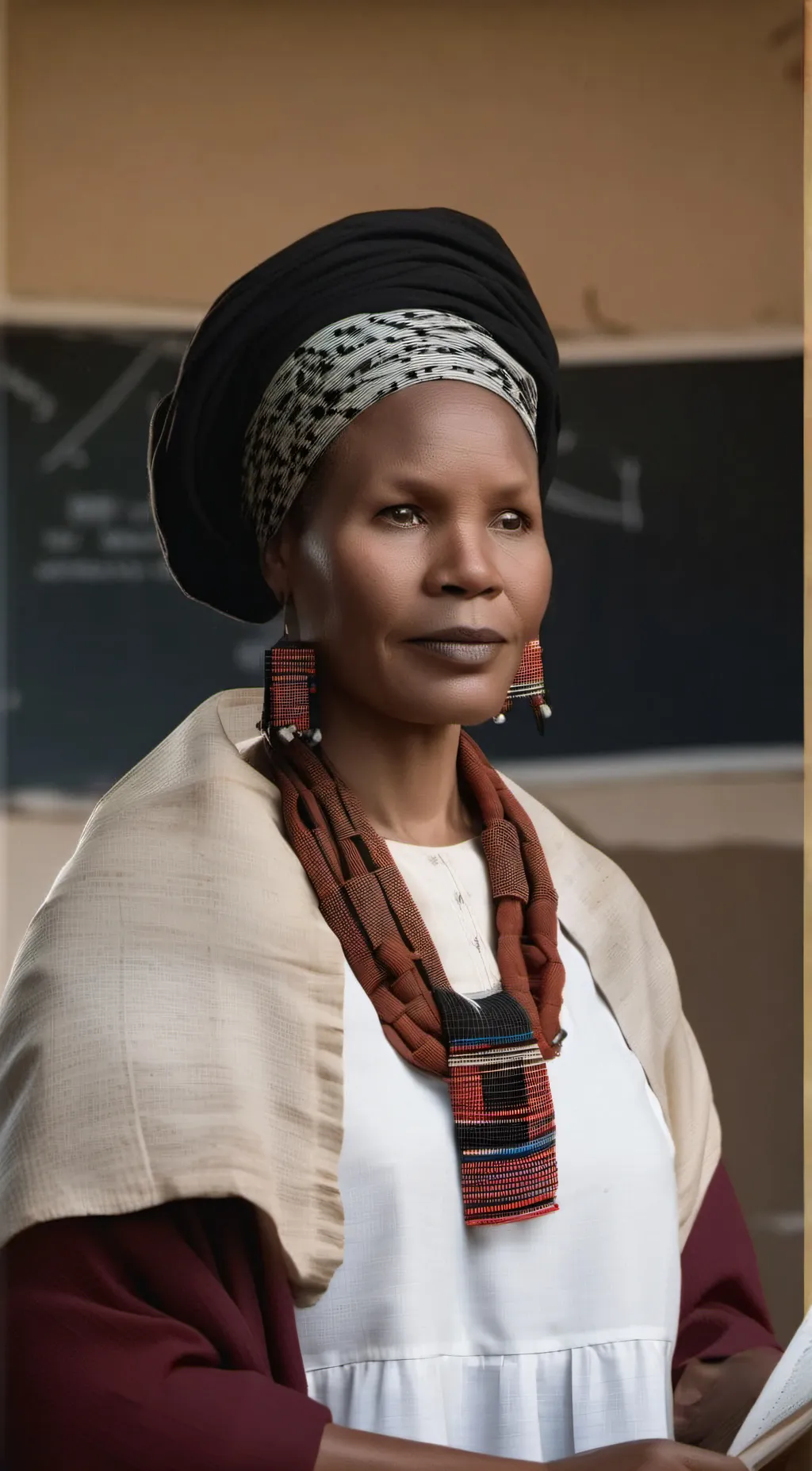 ai character: Mrs.Mohapi background