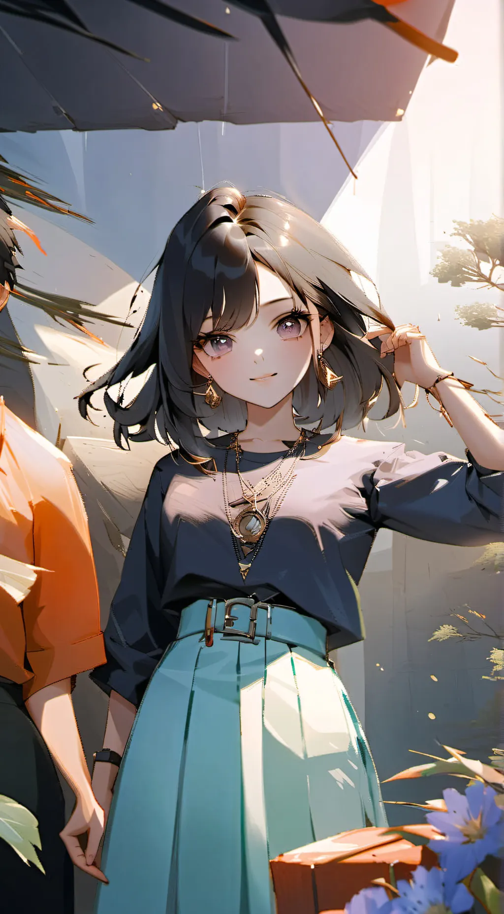 ai character: 😍😍😍😍😍 background