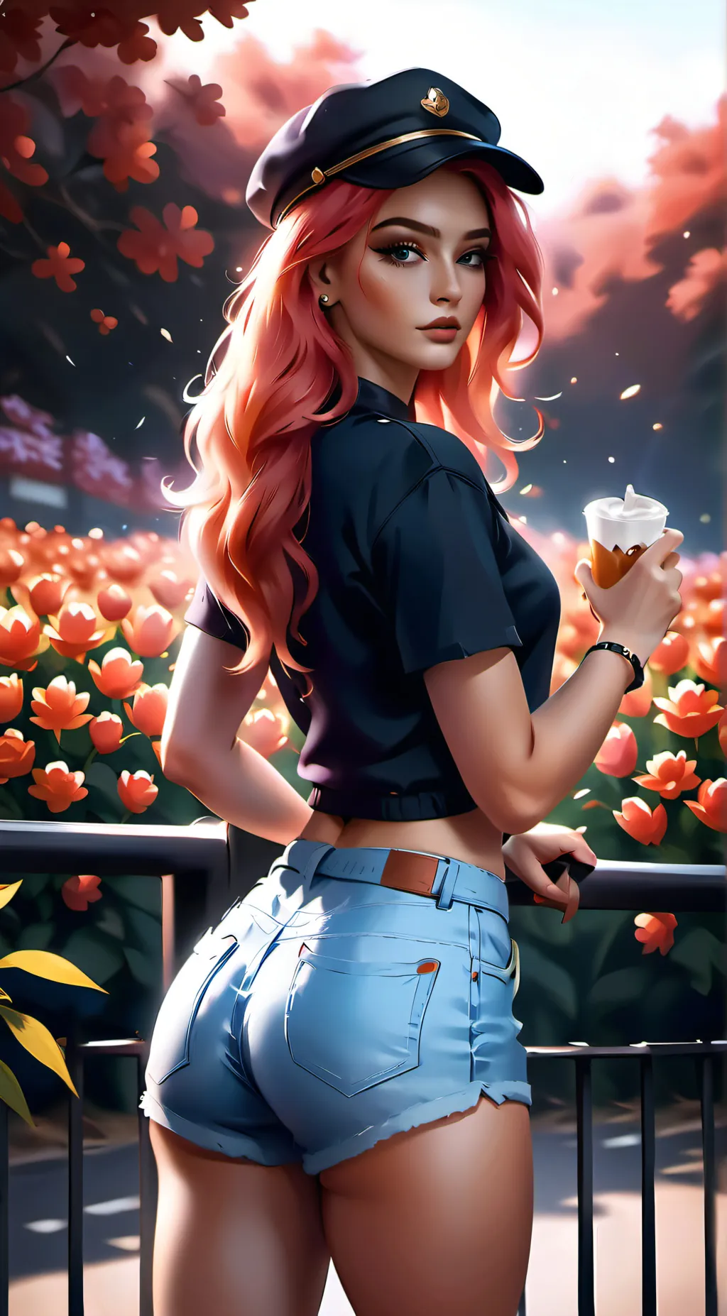 ai character: Riley  background