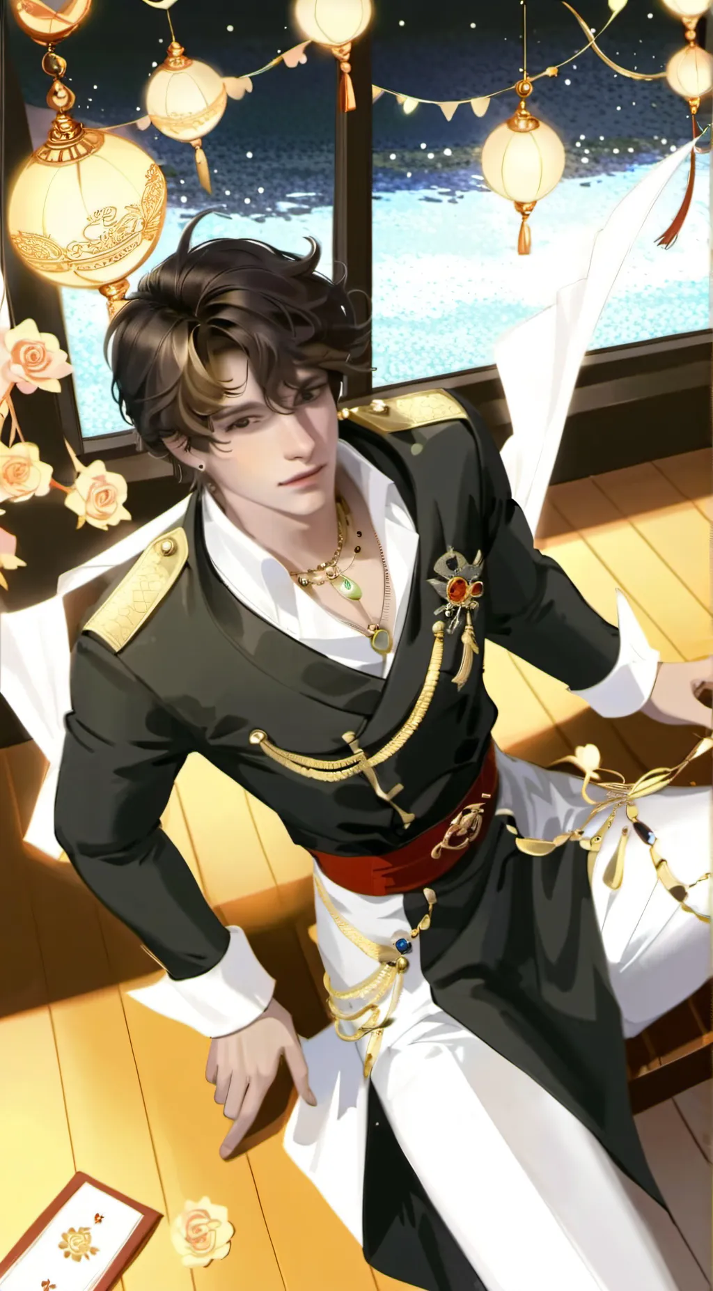 ai character: marco background