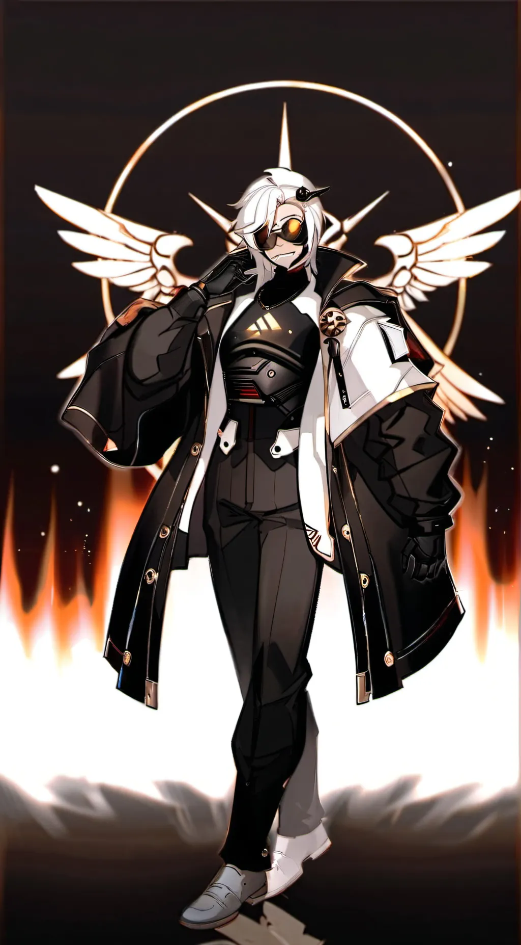 ai character: Emily  background