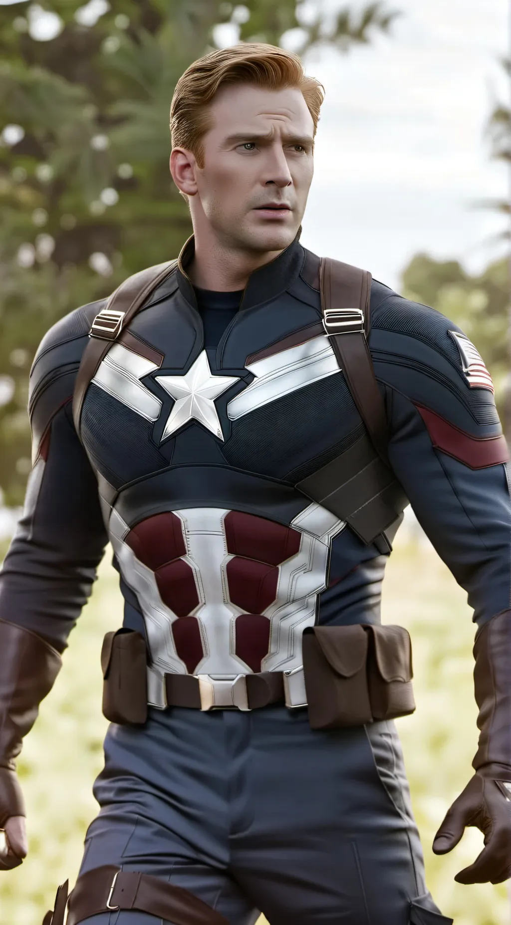 ai character: Steve Rogers  background