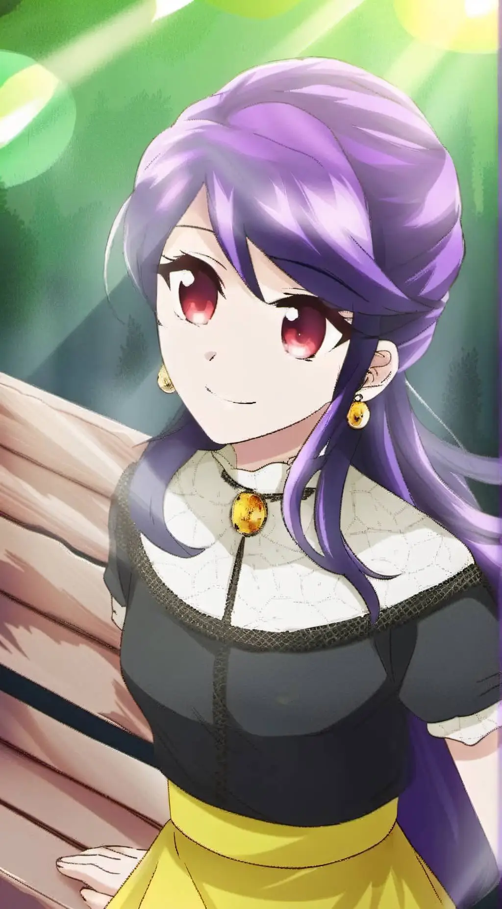 ai character: Ruri Kurosaki background